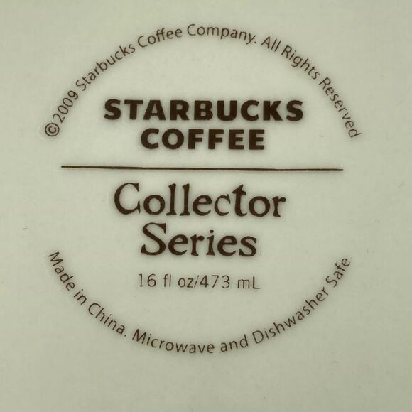 Starbucks New York Icon City Collector Series 16 oz Coffee Cup Mug Liberty NWOT - Picture 9 of 9